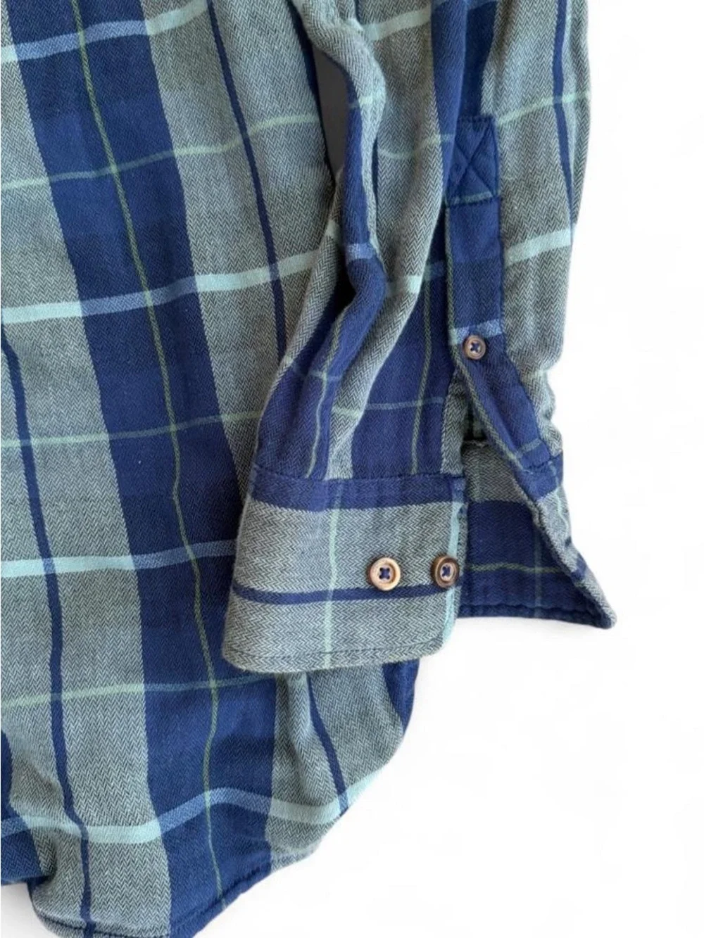 Mossimo Double Layer Gauze Plaid Flannel Mens XL Fall Menswear